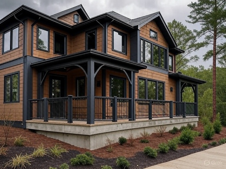 Modern Tough Built Homes exterior in Atlanta, Georgia