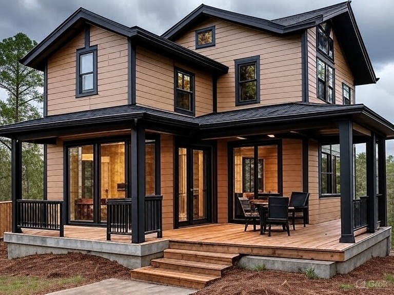 Close-up of high-quality finishes on a Tough Built Home in Atlanta, Georgia