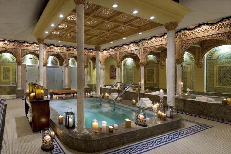 Luxury spa and wellness retreat